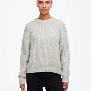 Madewell Rib Cotton Blend Sweater